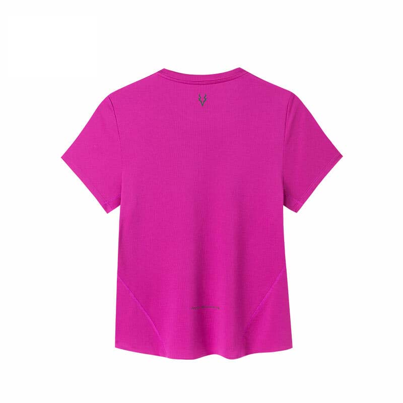 Anta Running T-shirt Purple USA | QWK483072