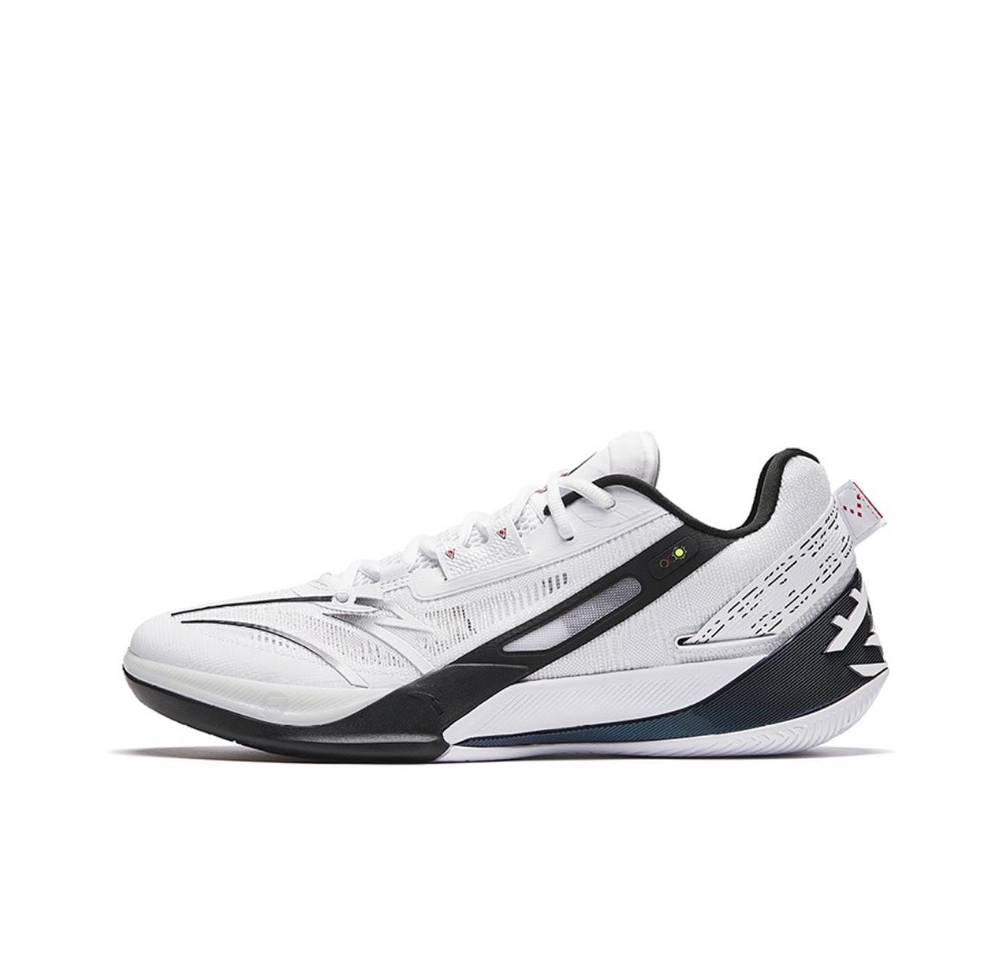 Anta Shock Sweep 5 Basketball Shoes White / Black USA | OPJ819326