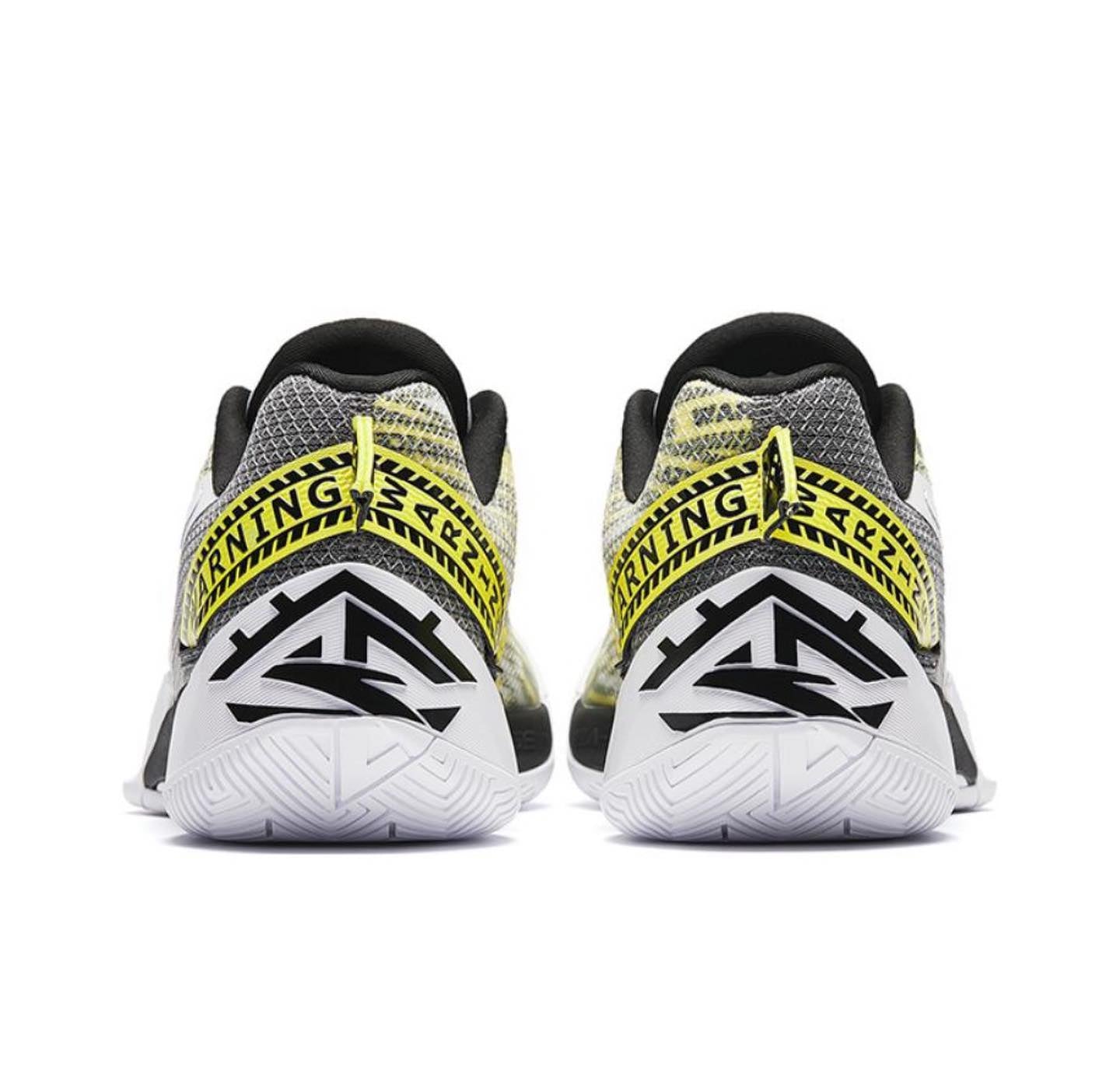 Anta Shock Sweep 5 Basketball Shoes White / Yellow / Black USA | MDE239547