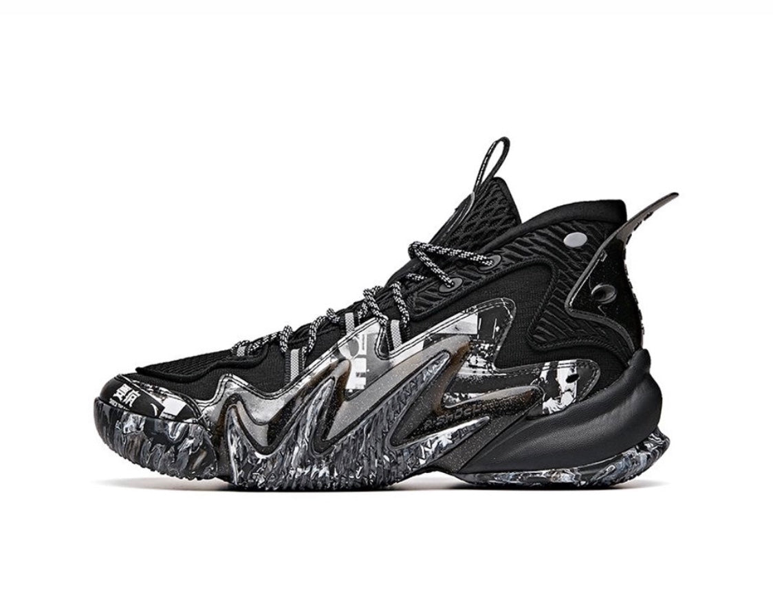 Anta Shock The Game 4.0 Wave 2 Basketball Shoes Black USA | JZT430796