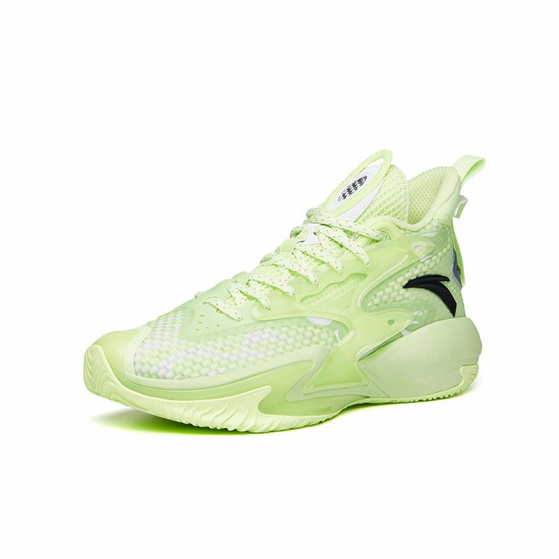 Anta Shock Wave 3.0 Basketball Shoes Green USA | CQX142865