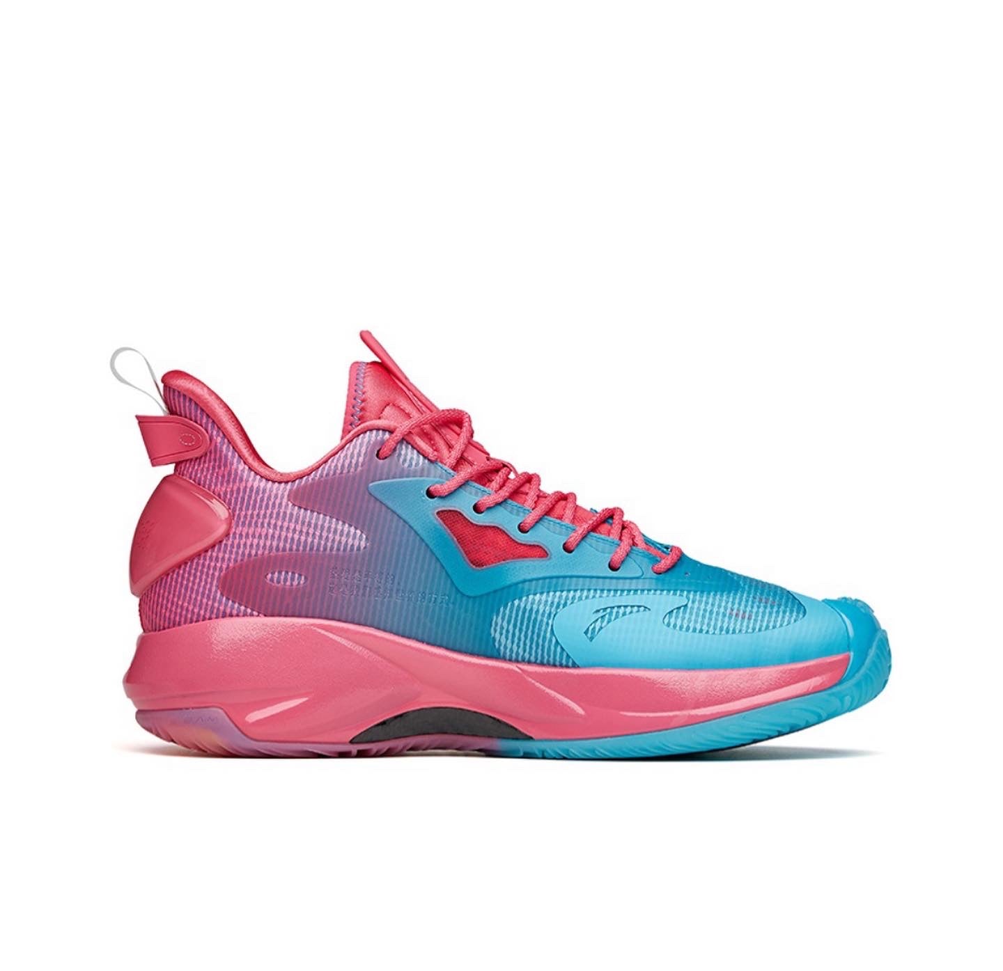 Anta Shock Wave 3 Basketball Shoes Blue / Red USA | AKY752961