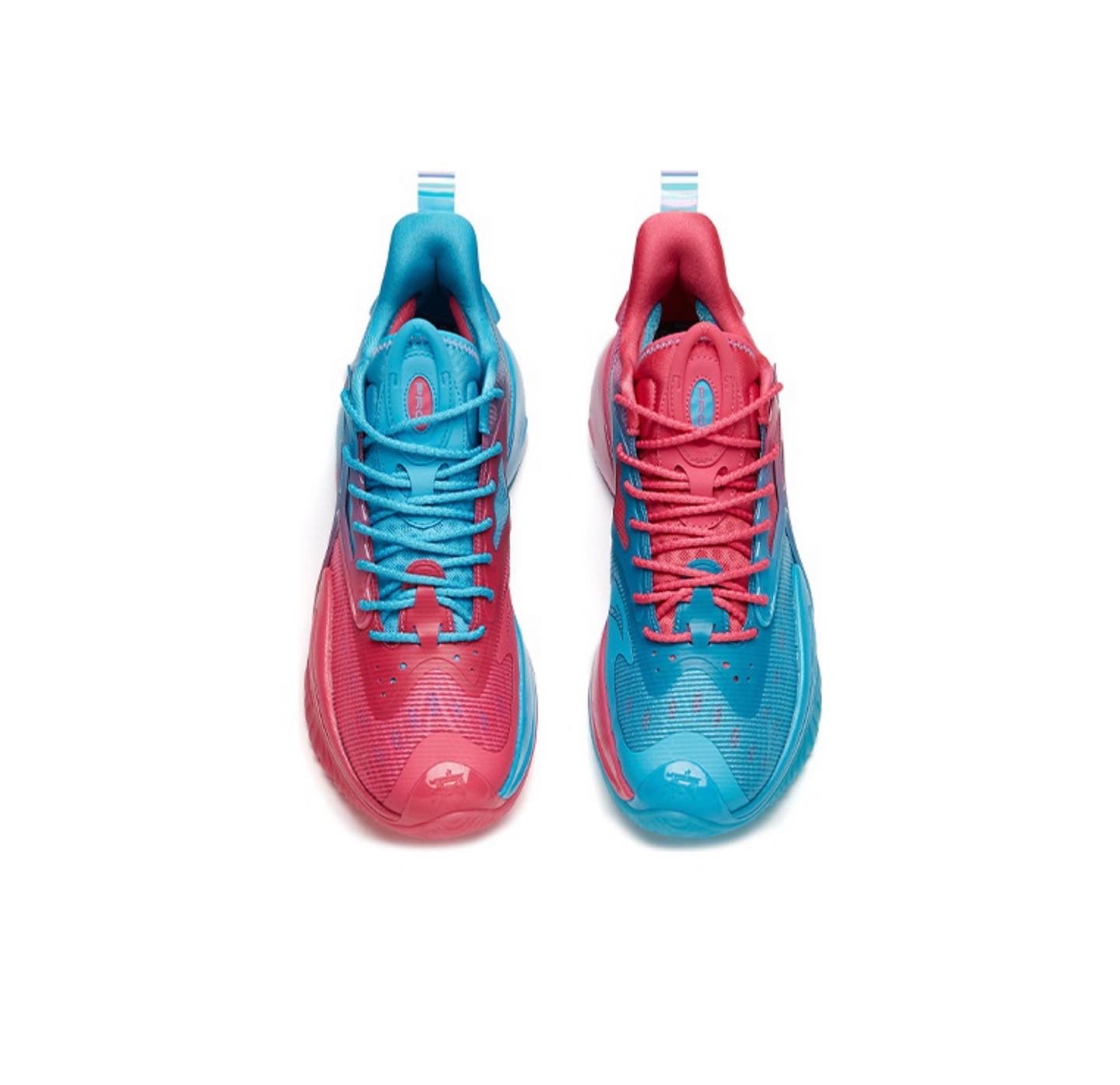 Anta Shock Wave 3 Basketball Shoes Blue / Red USA | AKY752961