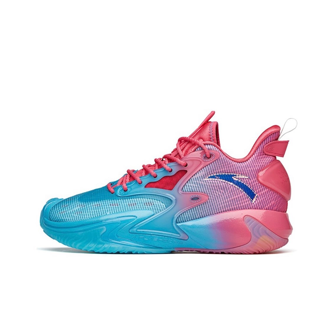 Anta Shock Wave 3 Basketball Shoes Blue / Red USA | AKY752961