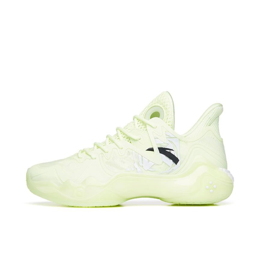 Anta Shock Wave 4 Basketball Shoes Light Green USA | ZEI469215