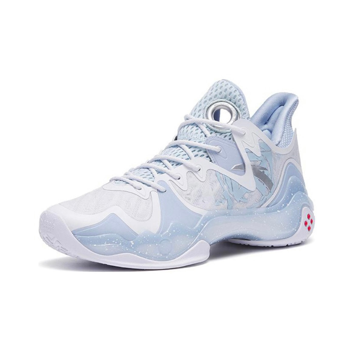 Anta Shock Wave 4 Basketball Shoes Light Blue USA | OHS469720