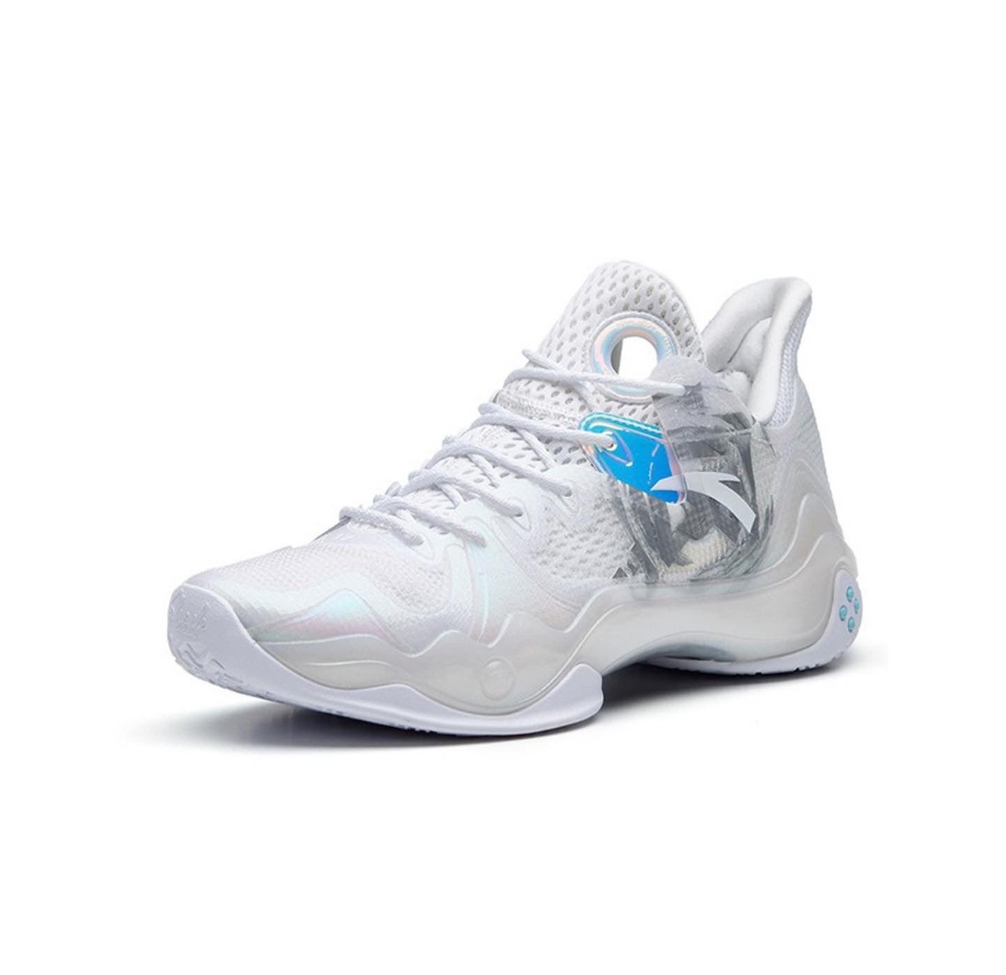 Anta Shock Wave 4 Basketball Shoes White USA | BMU207351