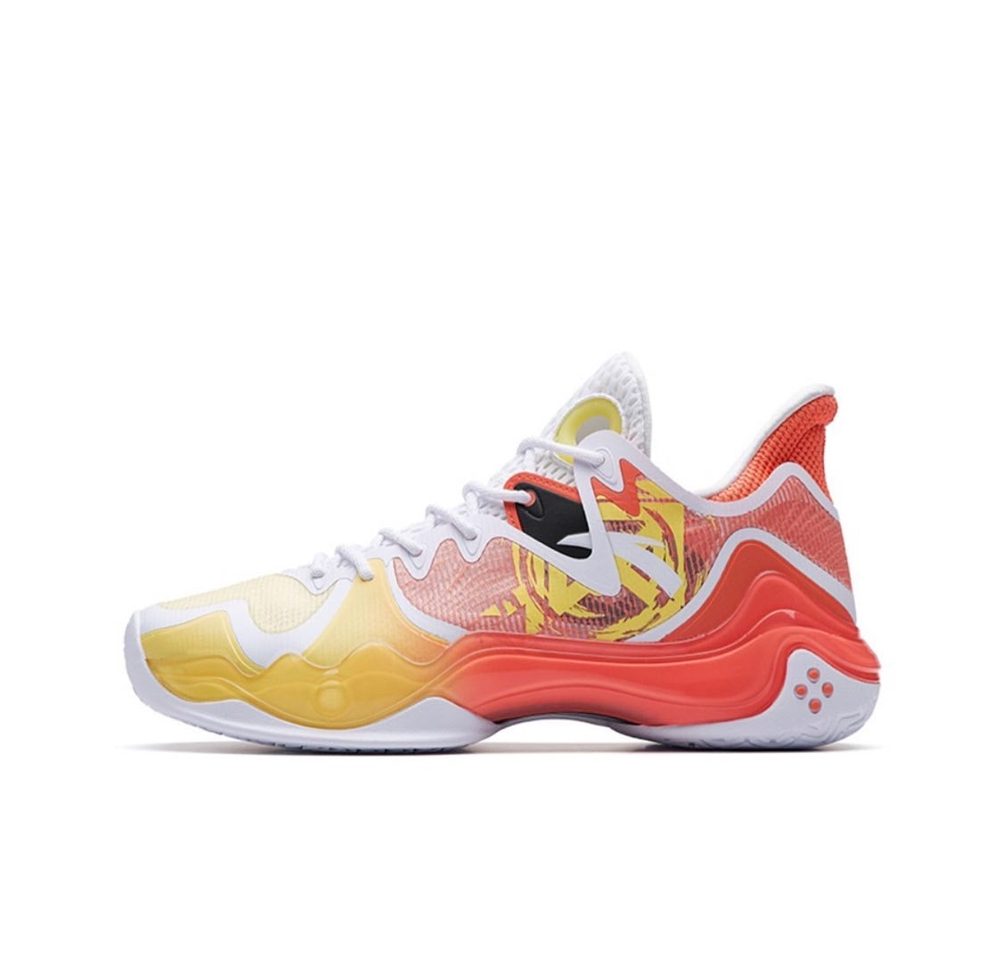 Anta Shock Wave 4 Basketball Shoes Yellow USA | ZAF591780