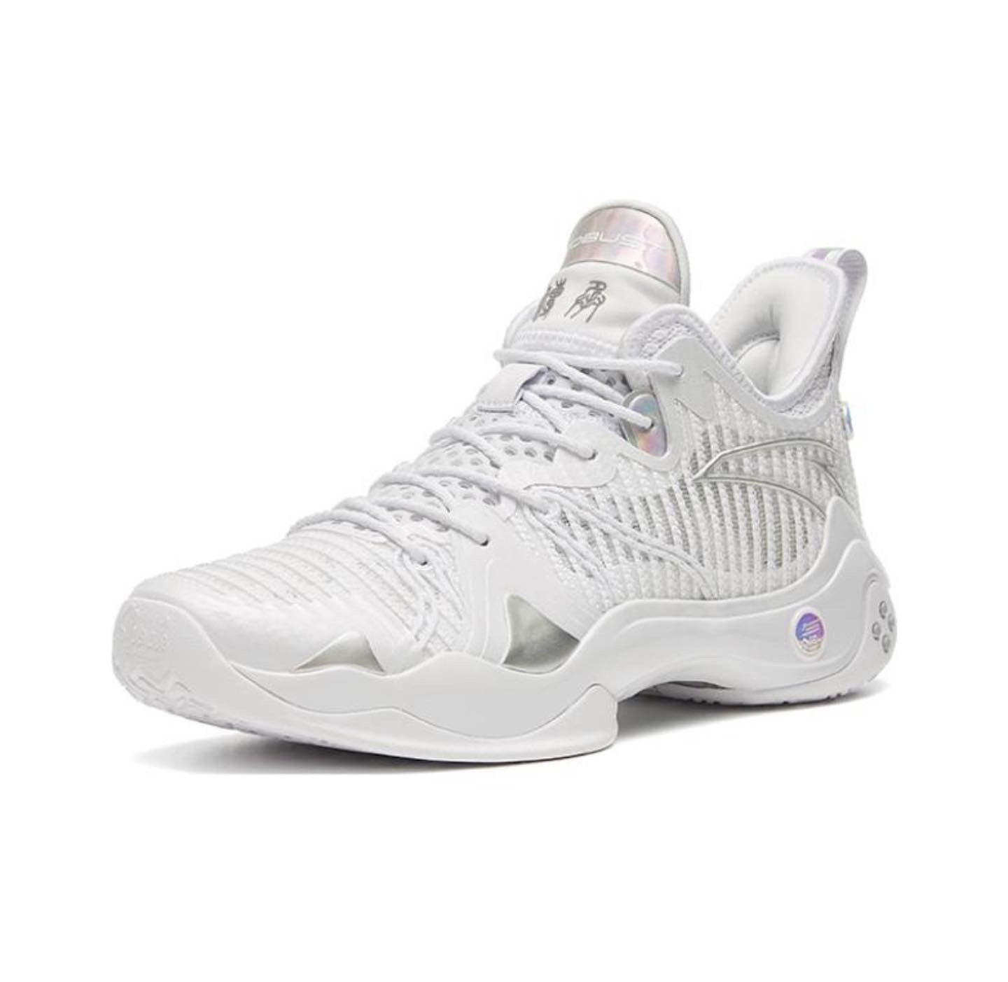 Anta Shock Wave 4 Pro Basketball Shoes White USA | TQO278349