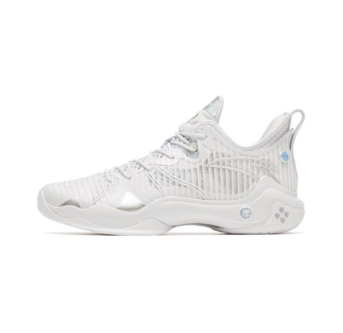 Anta Shock Wave 4 Pro Basketball Shoes White USA | TQO278349