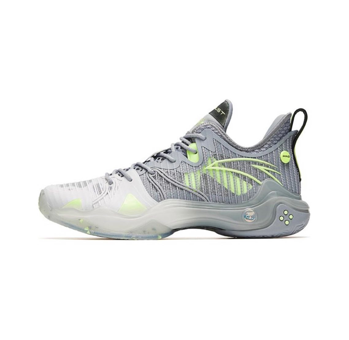 Anta Shock Wave 4 Pro Basketball Shoes Grey USA | YEP524639