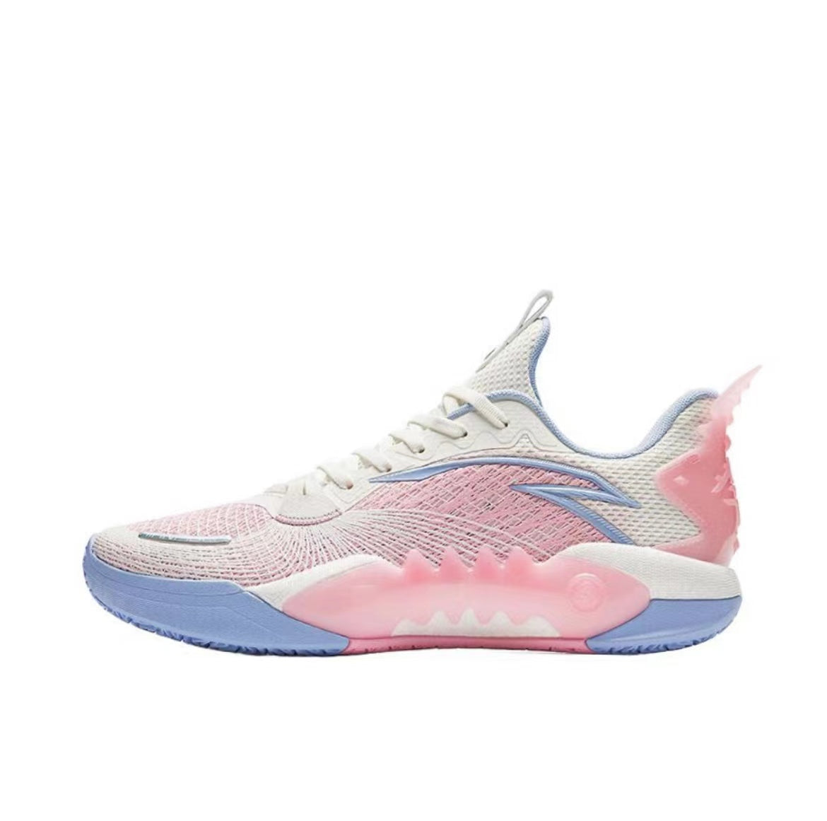 Anta Shock Wave 5 TD V2 Basketball Shoes White / Pink USA | CTY508673