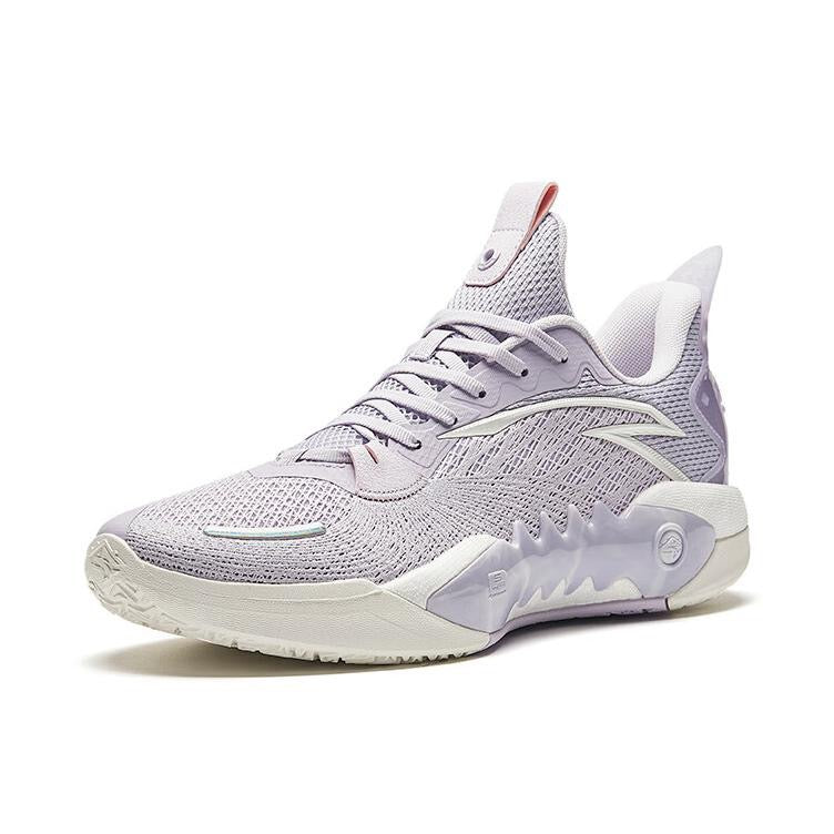 Anta Shock Wave 5 TD V2 Basketball Shoes Purple / White USA | ZEA754182