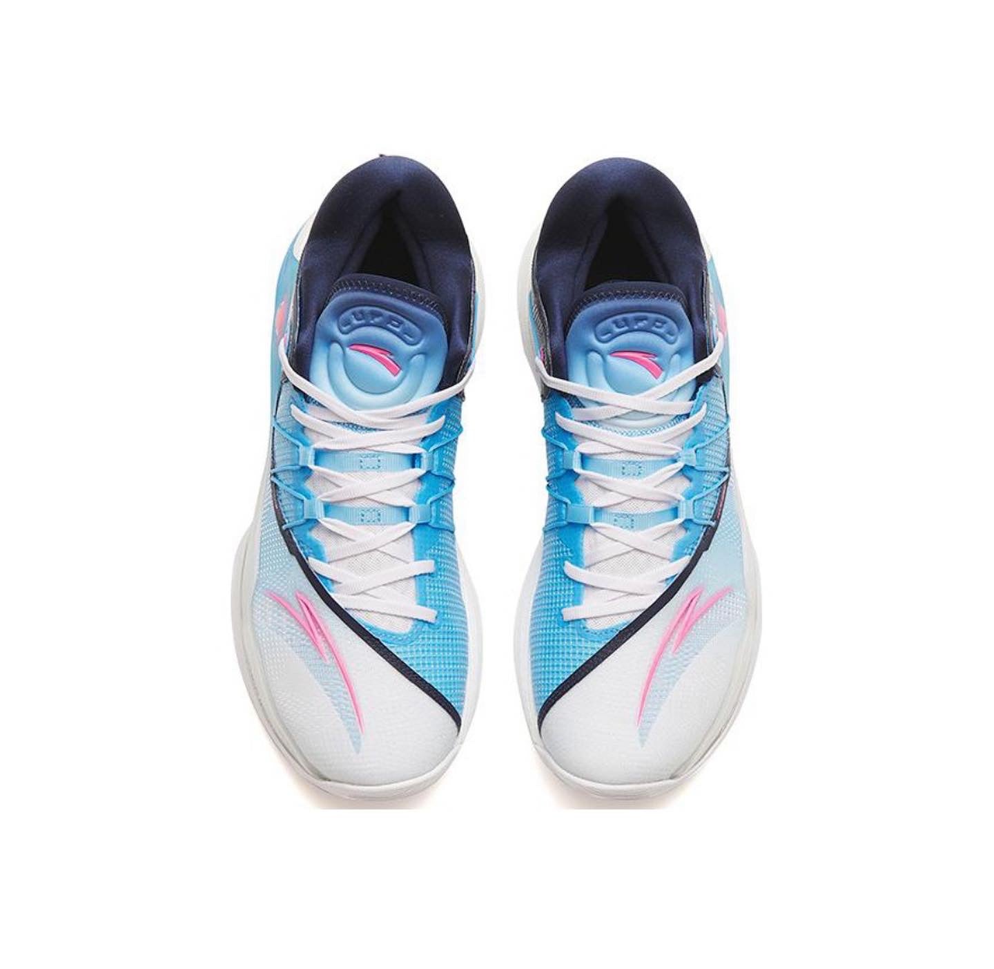 Anta Skyline 1 Nitrogen Tech Pro Basketball Shoes Blue / White USA | TOY173509