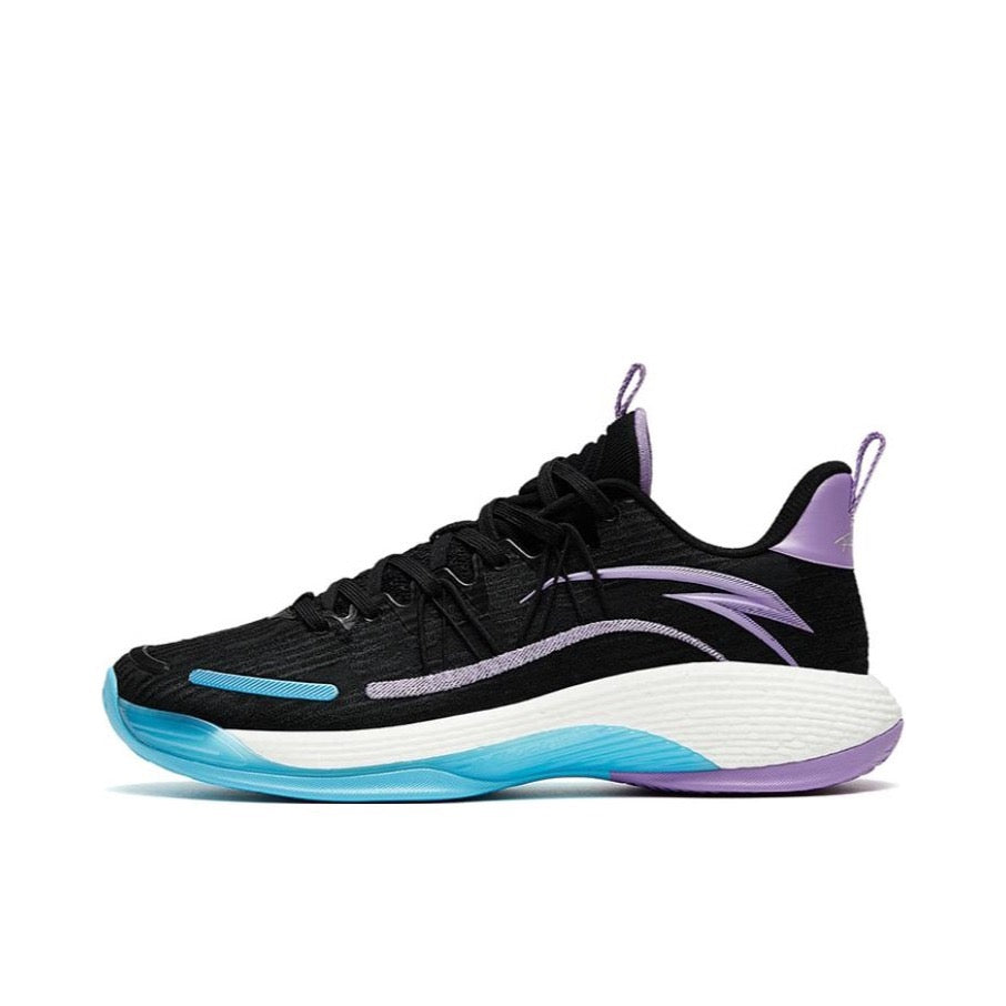 Anta Skyline TD Basketball Shoes Purple / Black USA | KUJ321894