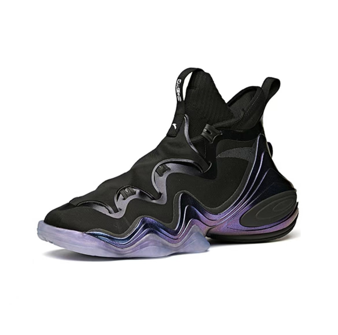 Anta Star Peak Basketball Shoes Balck USA | OHL935107