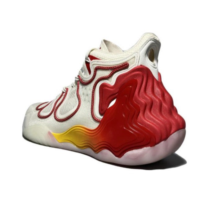 Anta Star Peak High Basketball Shoes White / Red USA | OBN806437