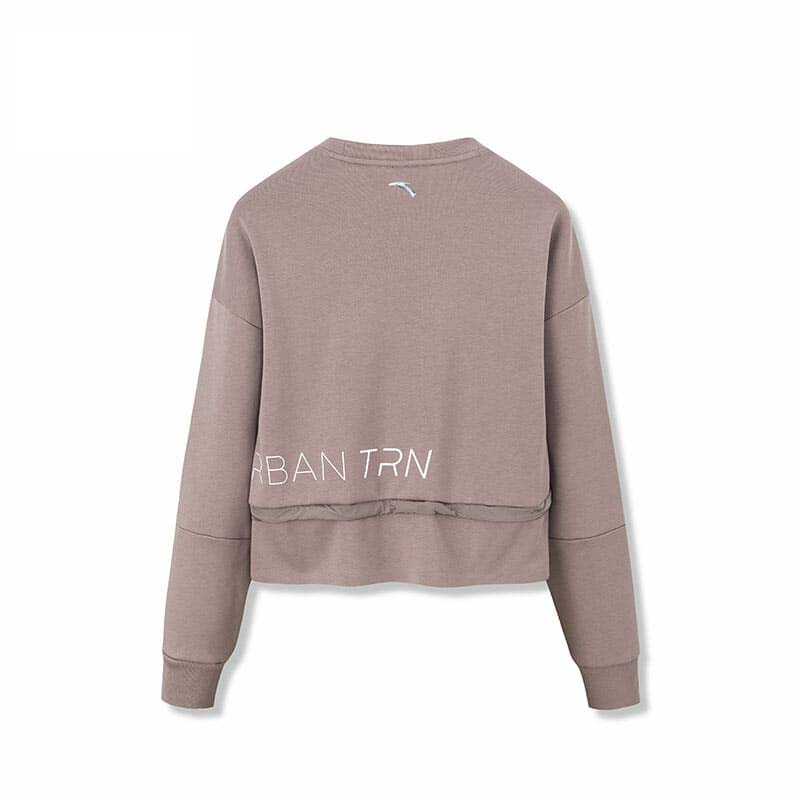 Anta Sweatshirts Grey Pink USA | XTU075629