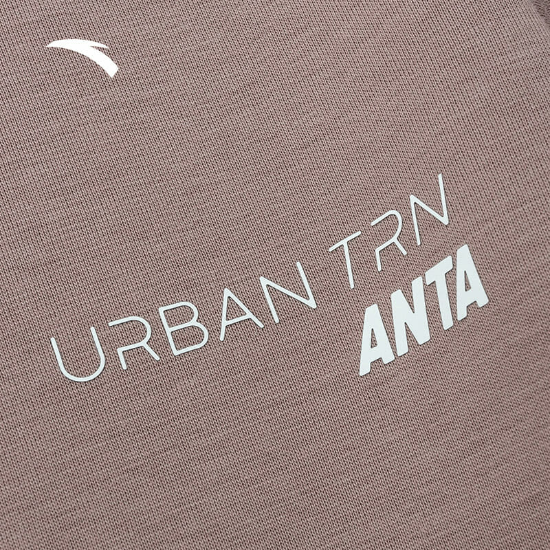 Anta Sweatshirts Grey Pink USA | XTU075629