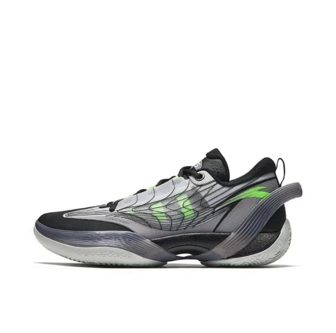 Anta Three-Point Rain 1 V2 Sneakers Green / Grey USA | AYT936520