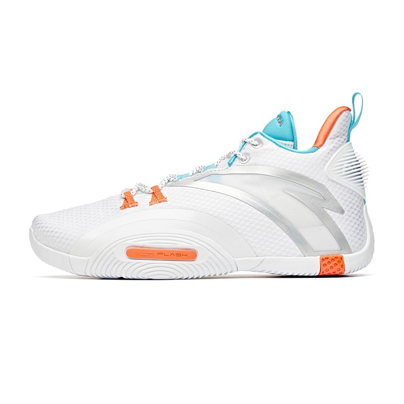 Anta UFO Celestial Body 3.0 Basketball Shoes White / Blue / Orange USA | BAN742189