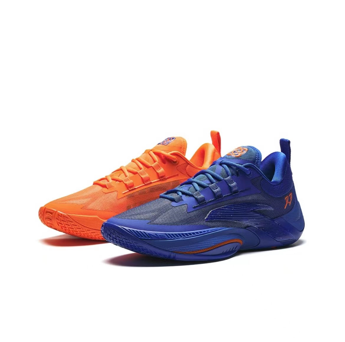 Anta Donte DiVincenzo x Anta Instant ZAP 1 - Mandarin Duck Basketball Shoes Blue / Orange USA | KMT831740